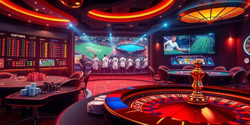 Experience a world class casino with exciting games and professional dealers